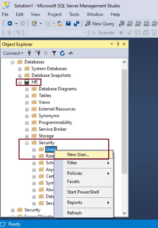 sql server 2019 user rights assignment