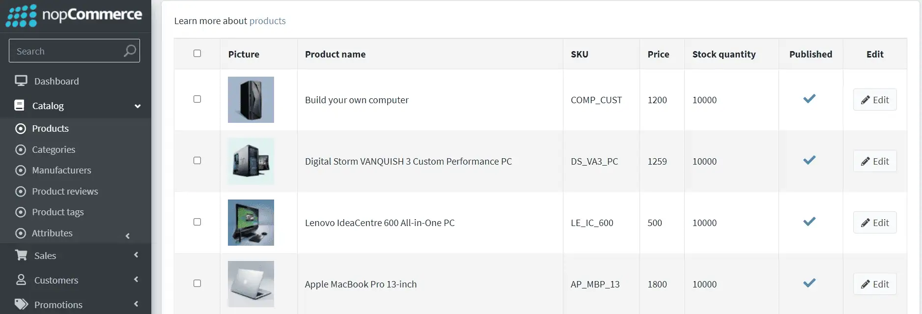 Build e-commerce application on .NET Framework