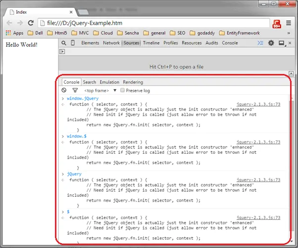 Start using jQuery
