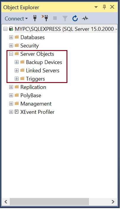 SQL Server Management Studio (SSMS)
